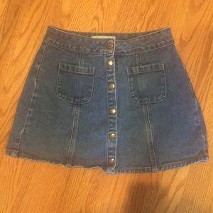 Pacsun denim skirt